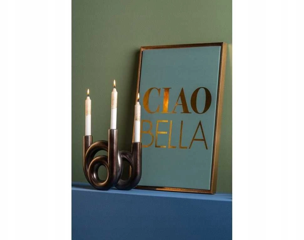 Home Styling Collection Namų stiliaus kolekcija RINGS žvakidė 3 žvakėms