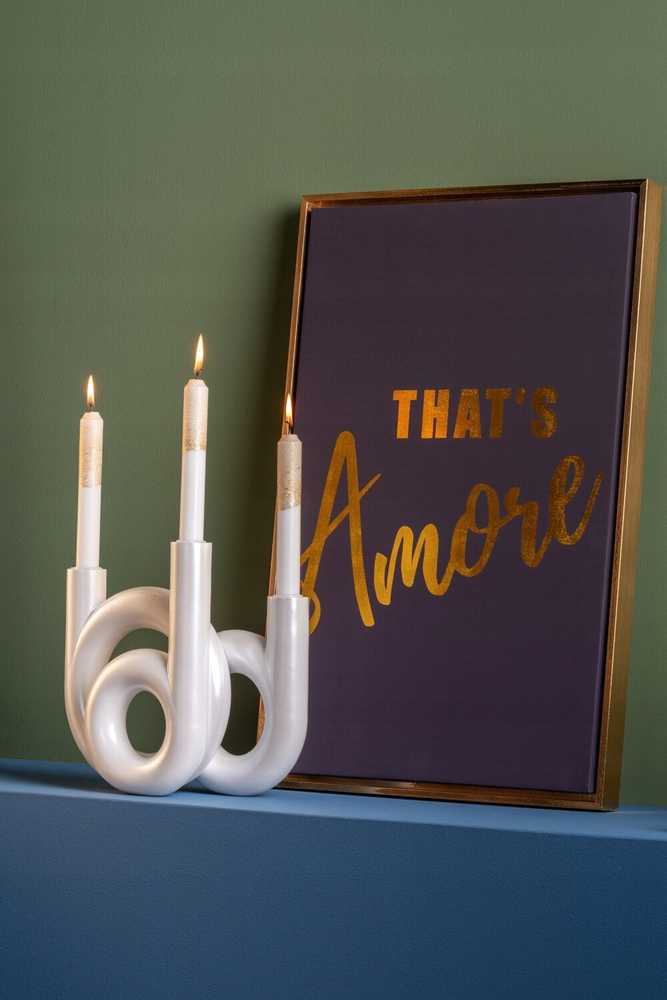 Home Styling Collection Namų stiliaus kolekcija RINGS žvakidė 3 žvakėms