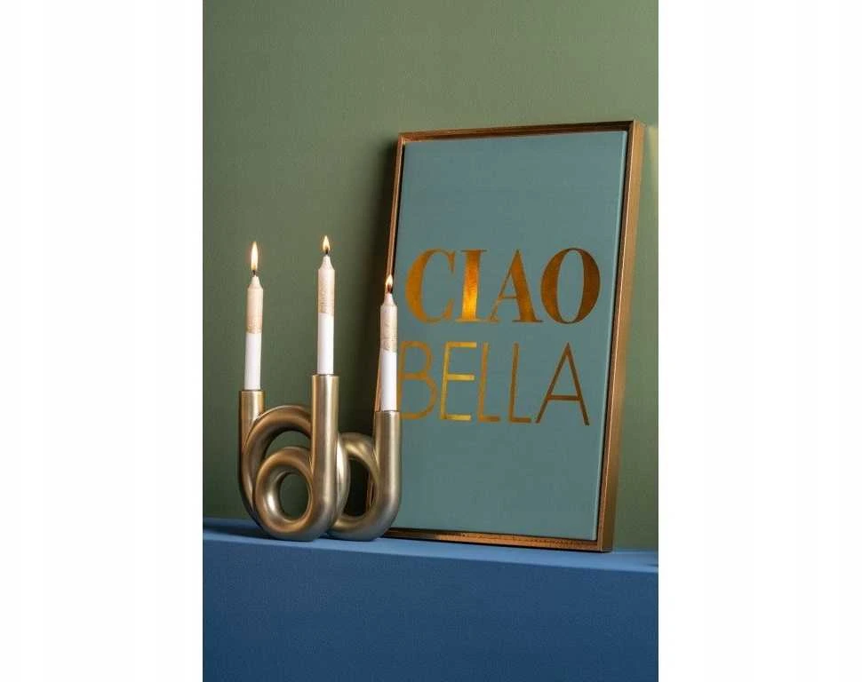 Home Styling Collection Namų stiliaus kolekcija RINGS žvakidė 3 žvakėms
