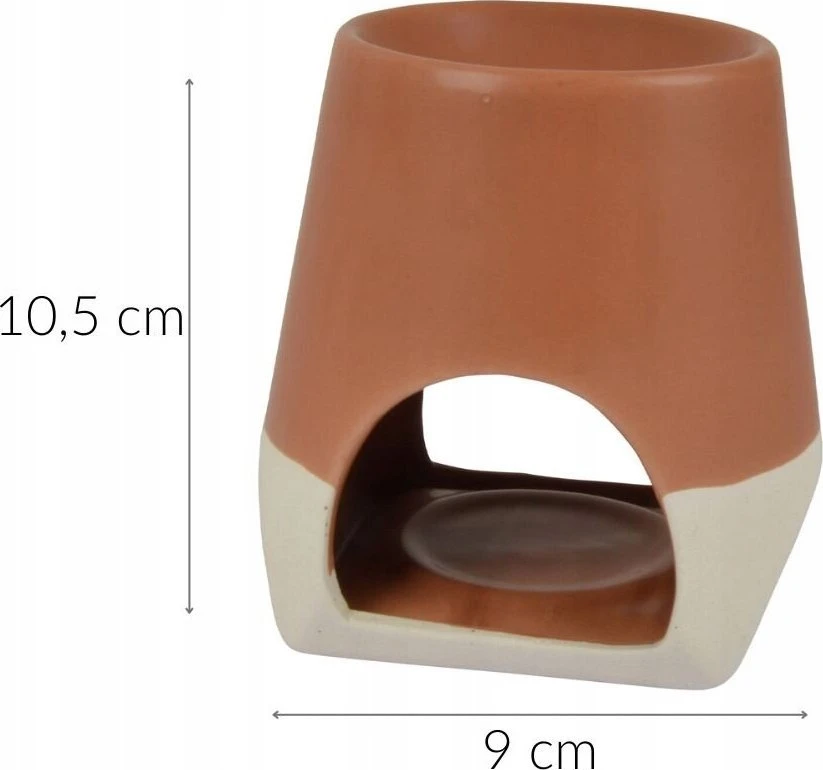 Homea keraminė arbatinė ir kvapusis vaško degiklis, 10,5 cm