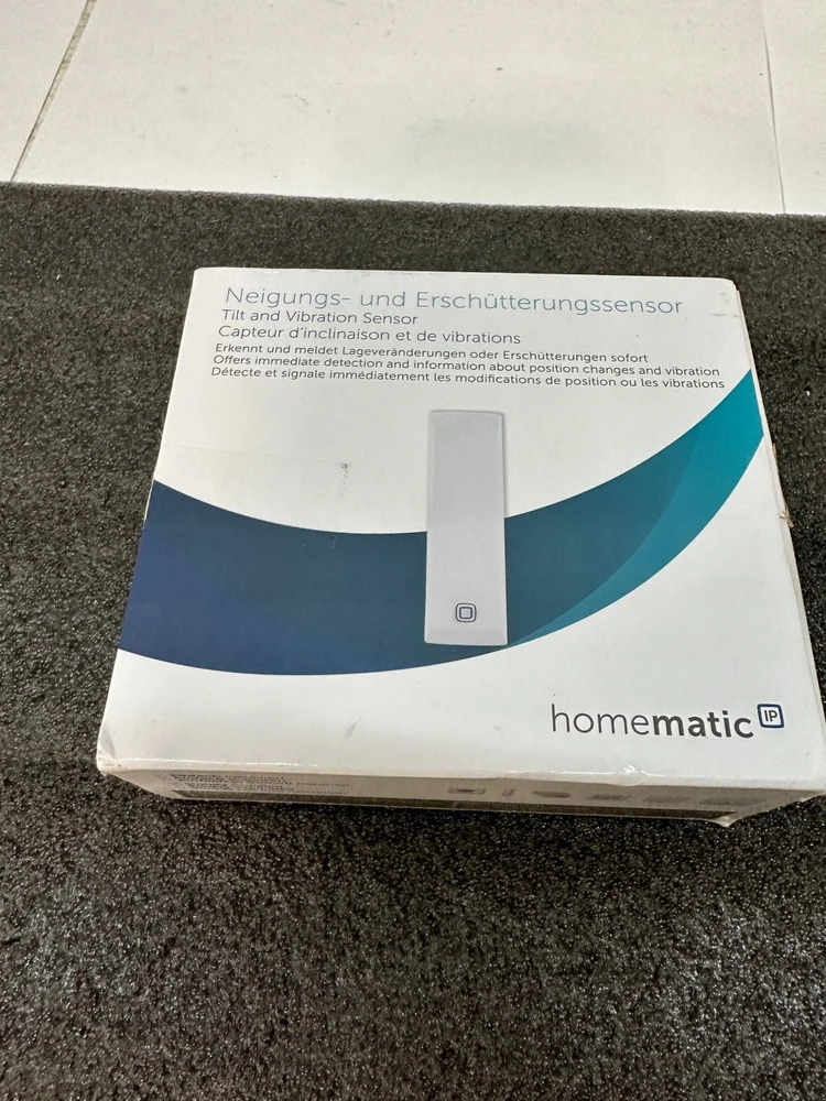 Homematic IP pokrypio ir vibracijos jutiklis