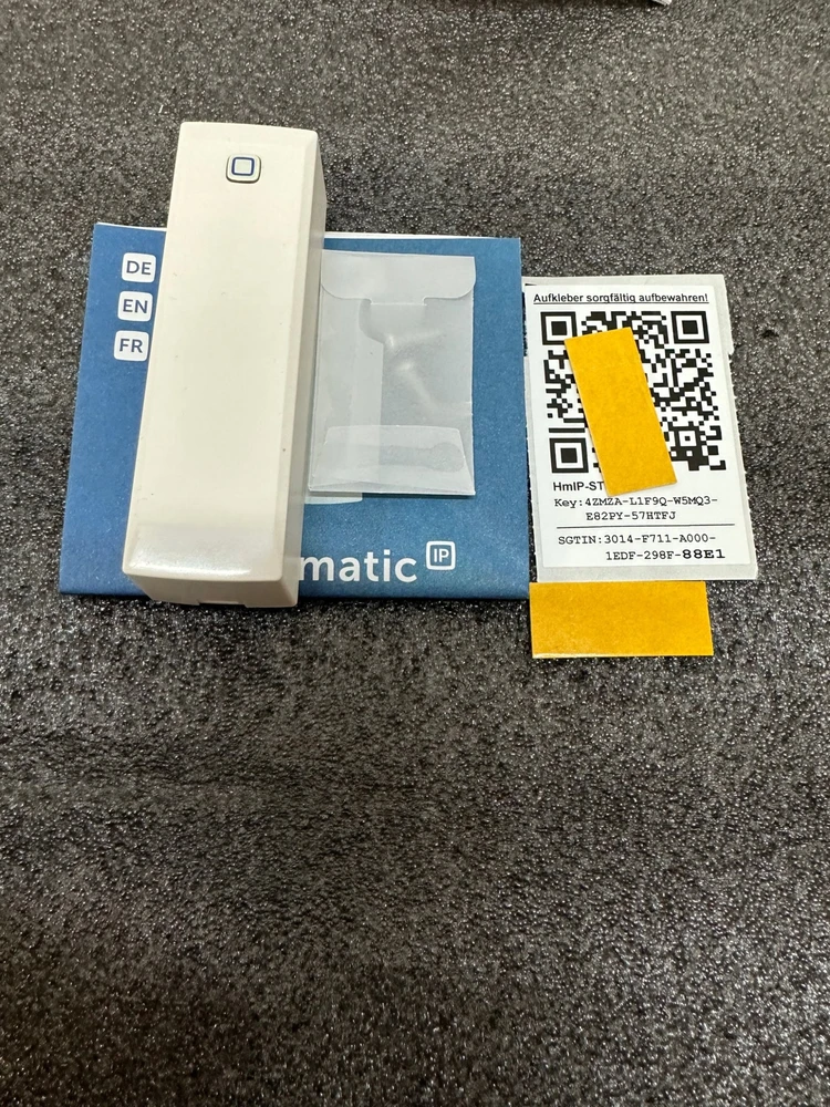 Homematic IP pokrypio ir vibracijos jutiklis