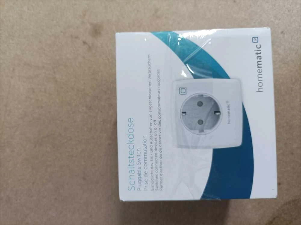 HomeMatic IP Homematic IP jungiklio lizdas (HmIP-PS-2) (baltas)