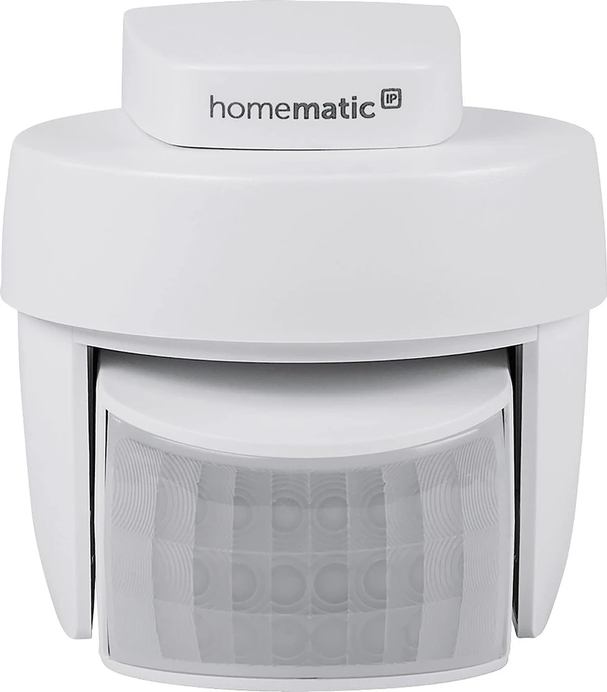 HomeMatic IP Homematic IP Bewegungsmelder + Dämmmerungs. - außen, baltas