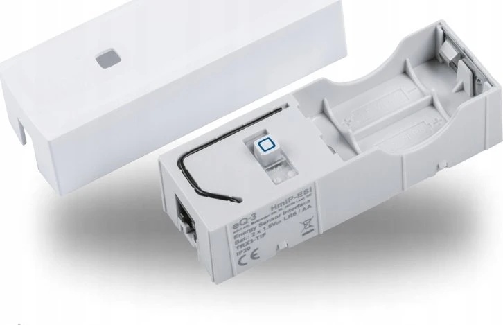 HomeMatic IP Homematic IP sąsaja dujų skaitikliams (HmIP-ESI-GAS), matavimo prietaisui (baltas)
