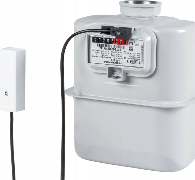 HomeMatic IP Homematic IP sąsaja dujų skaitikliams (HmIP-ESI-GAS), matavimo prietaisui (baltas)