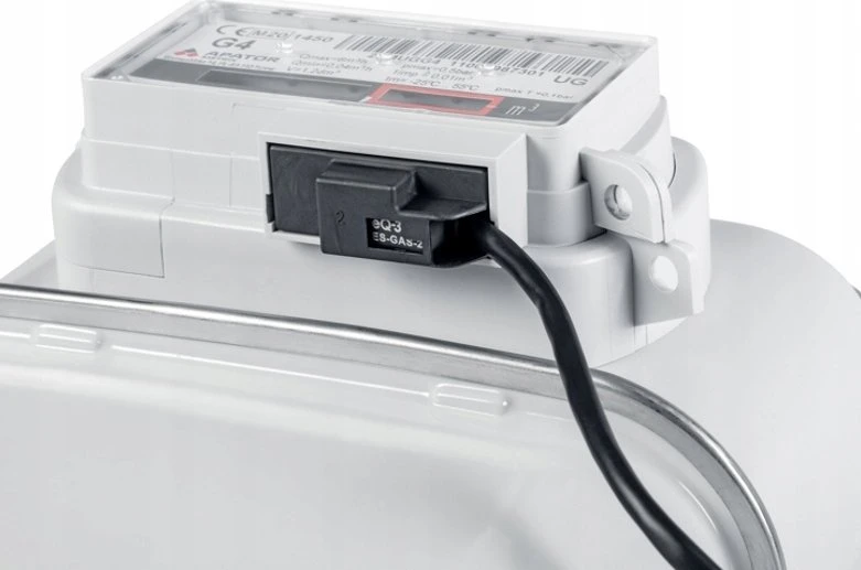 HomeMatic IP Homematic IP sąsaja dujų skaitikliams (HmIP-ESI-GAS), matavimo prietaisui (baltas)