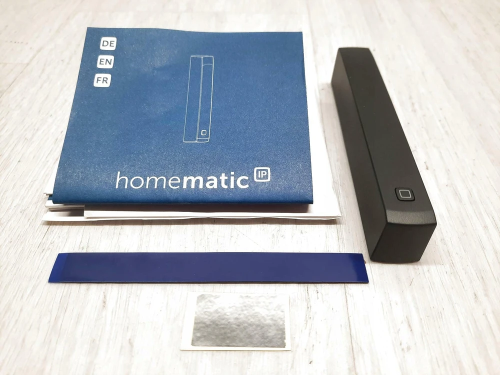 HomeMatic IP Homematic IP langų ir durų kontaktas - optinis, antracitinis