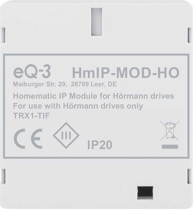 eQ-3 HomeMatic IP Homematic IP modulis skirtas Hörmann pavaroms