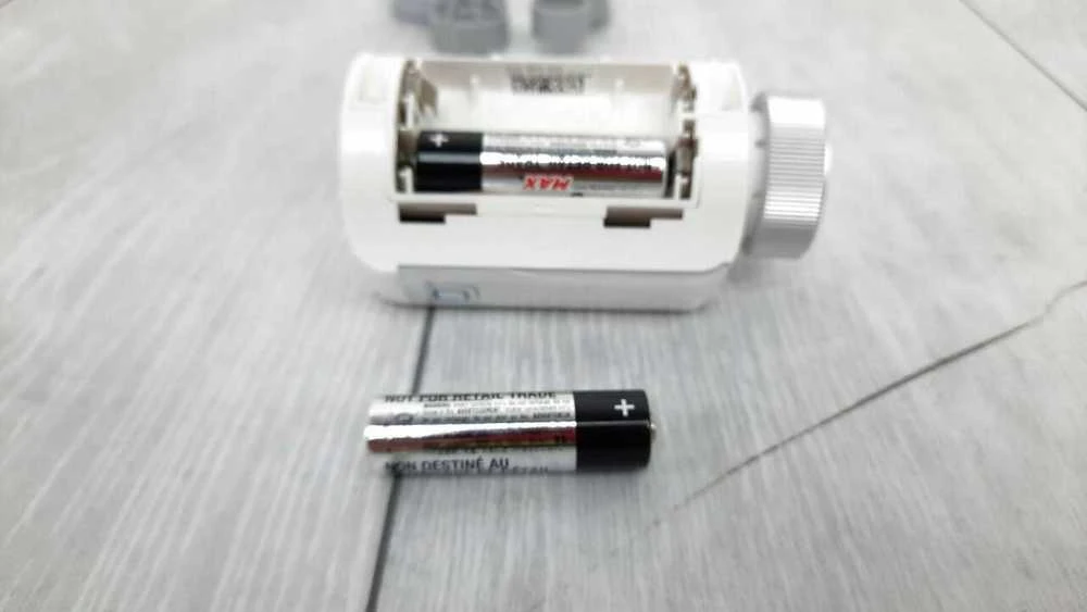 HomeMatic IP Homematic IP radiatoriaus termostatas Evo (HmIP-eTRV-ES), šildymo termostatas (sidabrinis)
