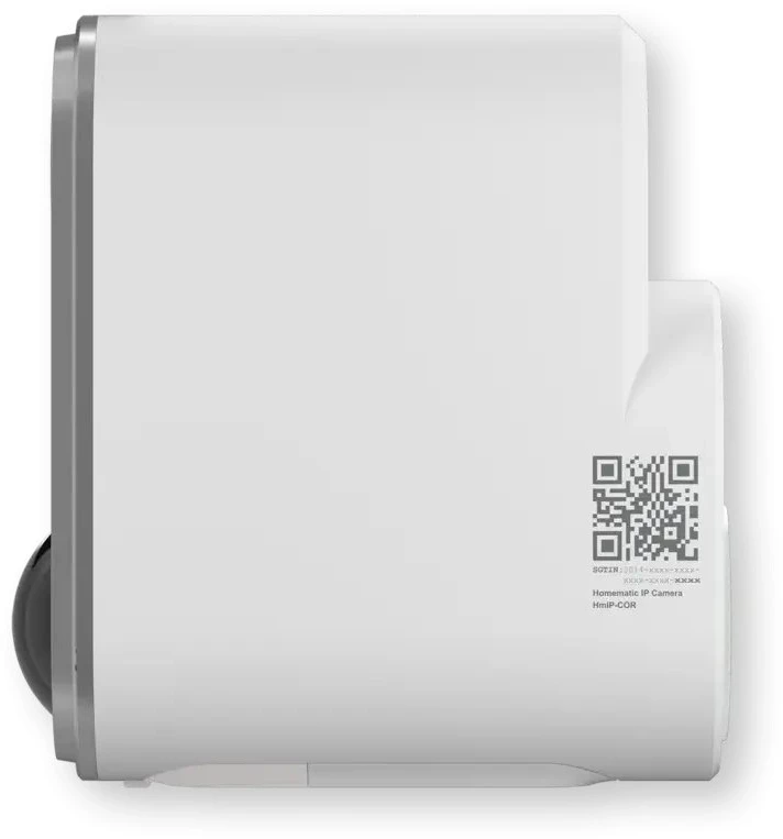 HomeMatic IP lauko kamera su akumuliatoriumi (HmIP-COR) (balta/juoda, 3MP, WLAN) (162949A0)