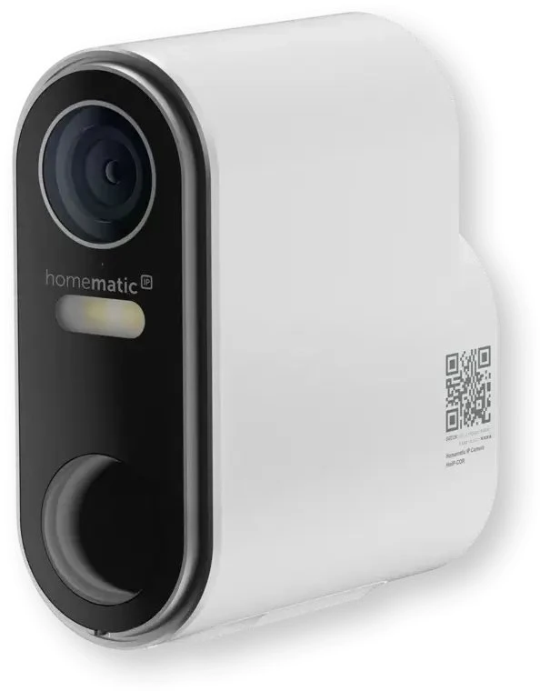 HomeMatic IP lauko kamera su akumuliatoriumi (HmIP-COR) (balta/juoda, 3MP, WLAN) (162949A0)