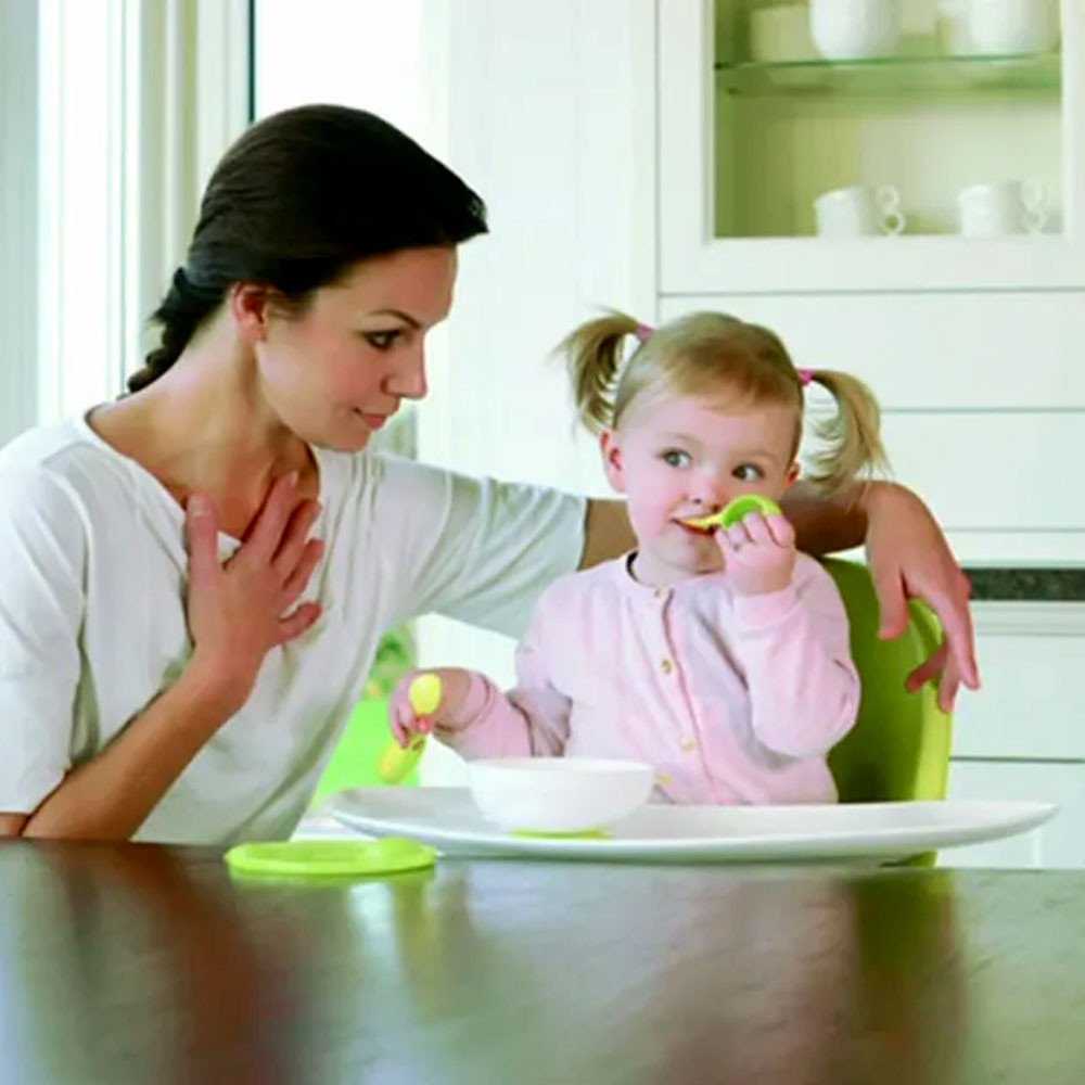 Homla Kidsme bowl with suction cup lid and thermo spoon Lime from 9 months 9832LI