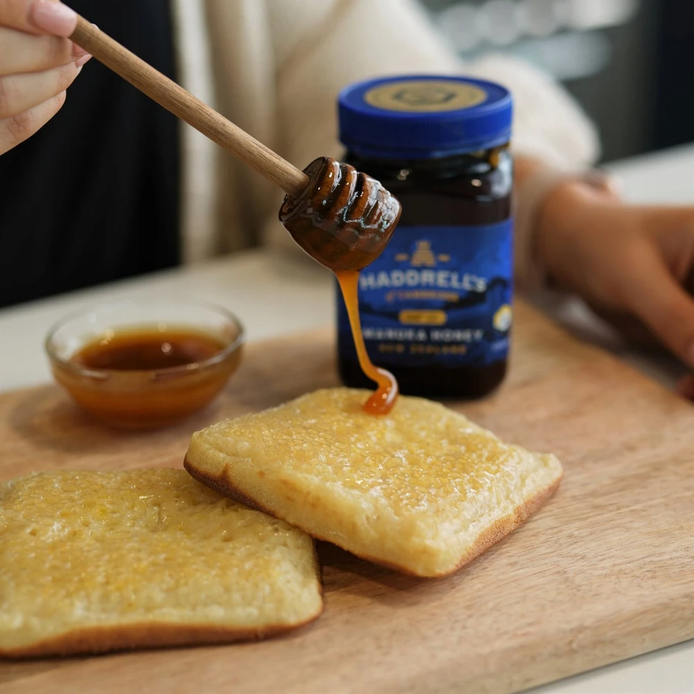 Honey New Zealand Haddrells Manuka medus UMF16+ MGO570+ 250g