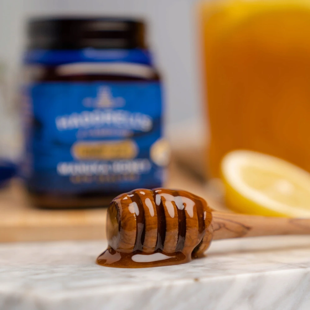 Honey New Zealand Haddrells Manuka medus UMF13+ MGO404+ 250g