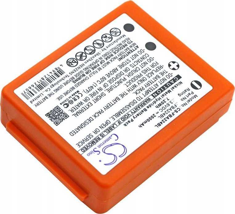 Honeywell Cameron Sino Technology baterija HBC Radimatic FUB06N 3,6V 2000mAh BA223000, BA223030, FUA39, PM461523, CS-FBA223BL, RHB3621