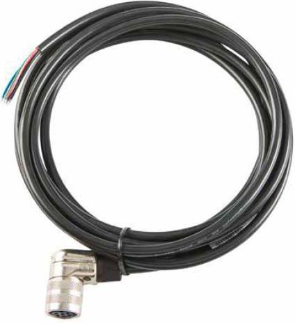Honeywell VM1, VM2 nuolatinės srovės maitinimo kabelis dešinėje