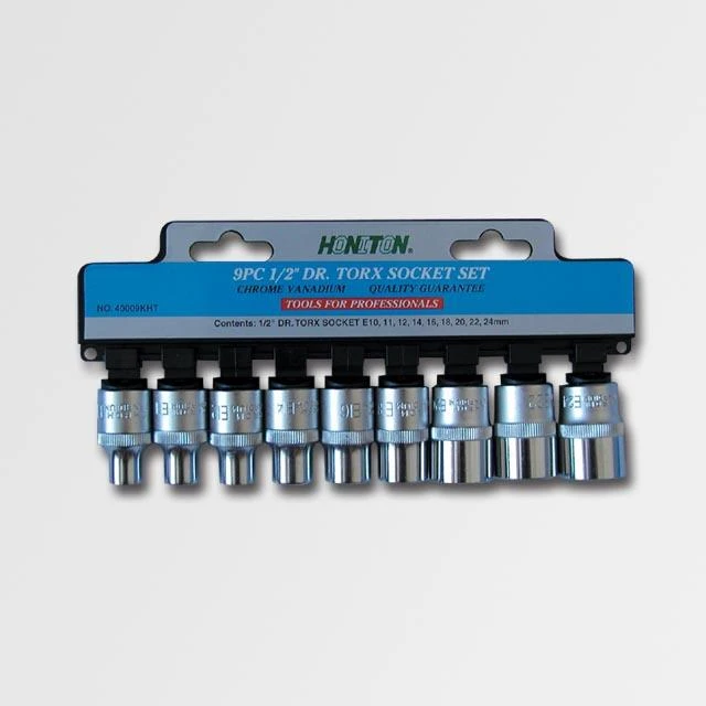 Wektory HONITON LIZDAI 9 vnt. 1/2" TORX 4009