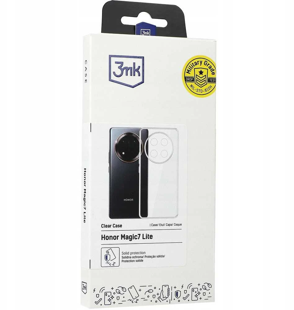 3Mk Protection 3mk skaidrus dėklas, skirtas Honor Magic7 Lite - skaidrus