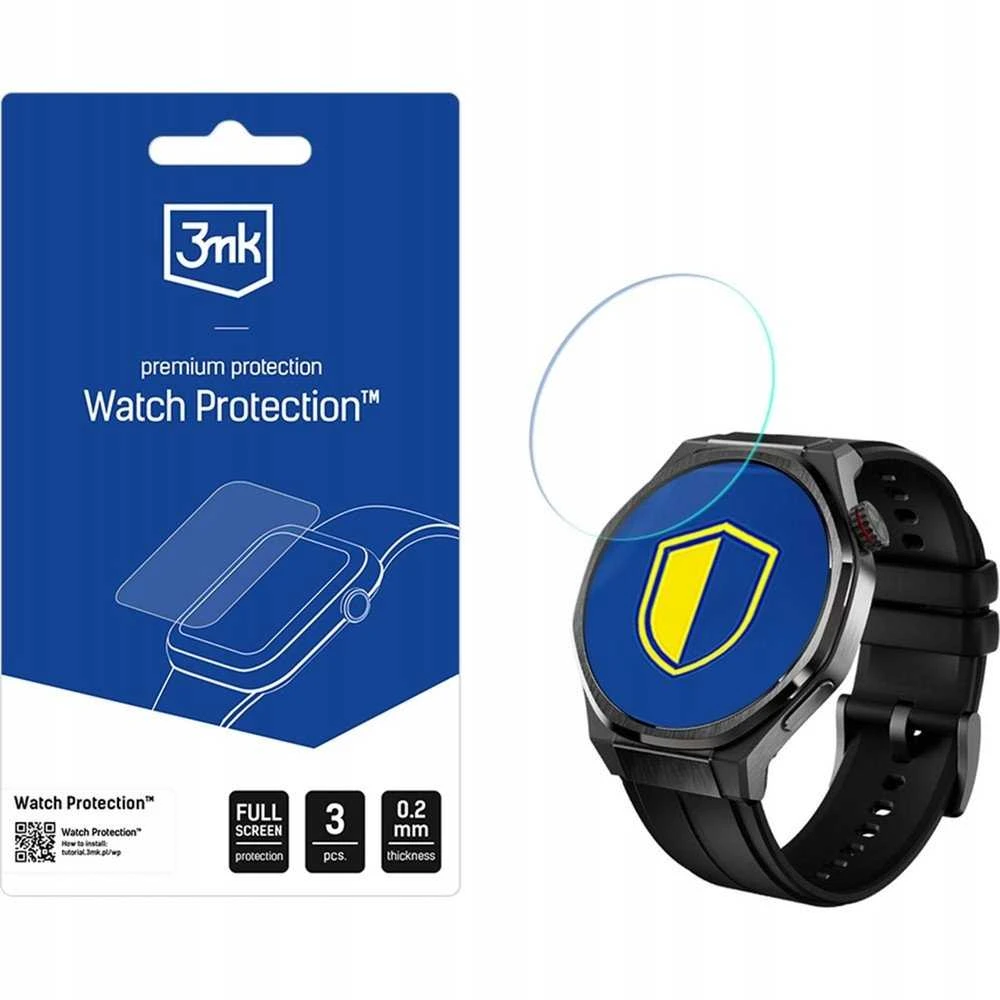 3Mk apsauga „Honor Watch 5 Ultra“ – 3mk laikrodžio apsauga su „FlexibleGlass“