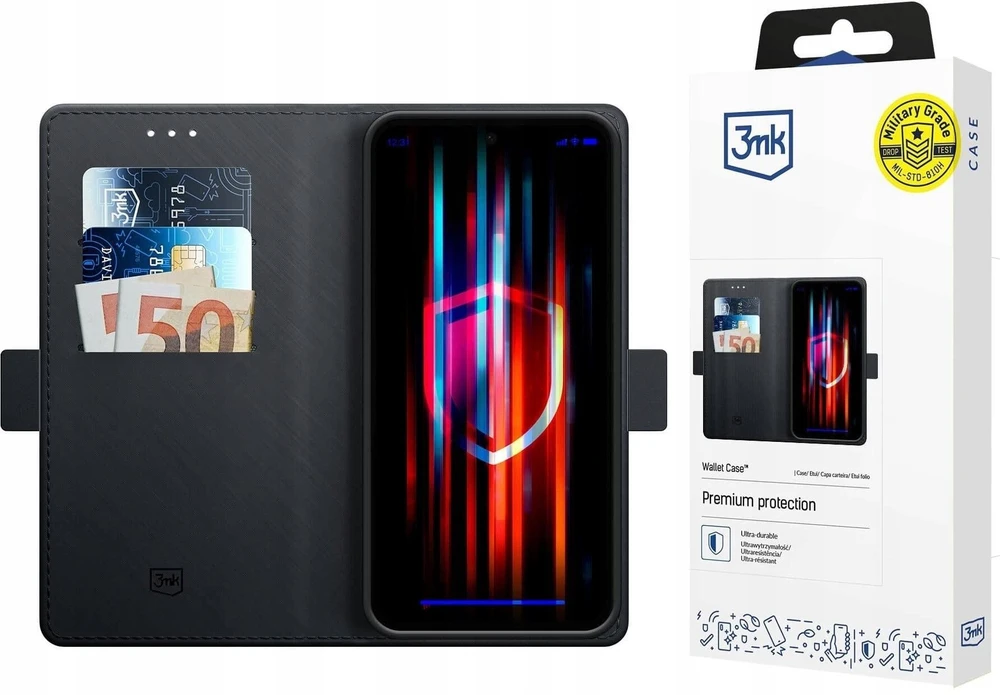 3Mk apsauga Honor X5C Plus 4G - 3mk piniginės dėklas