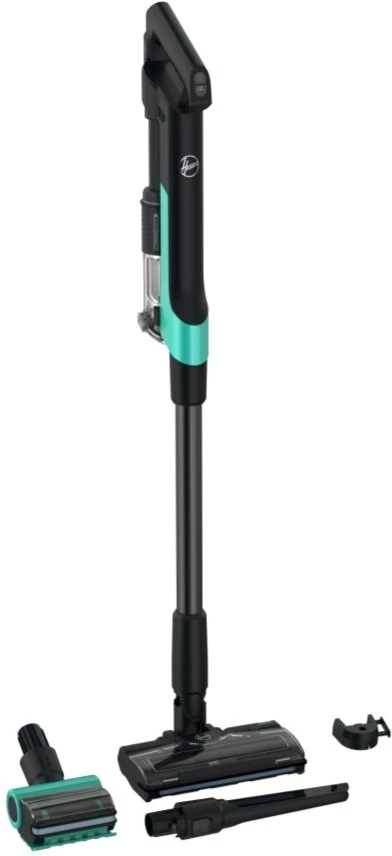Dulkių siurblys Hoover HF2 naminių gyvūnėlių juoda/turkio spalvos