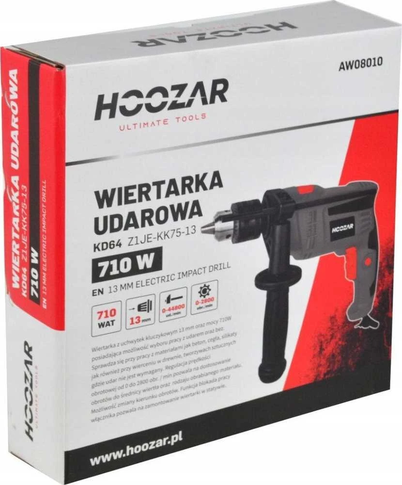 HOOZAR smūginis gręžtuvas 710W
