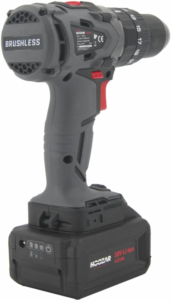 HOOZAR suktuvas UDAROWA BEZSZCZOTKOWA 18V 2x4.0Ah 55 N.m. CD10BL