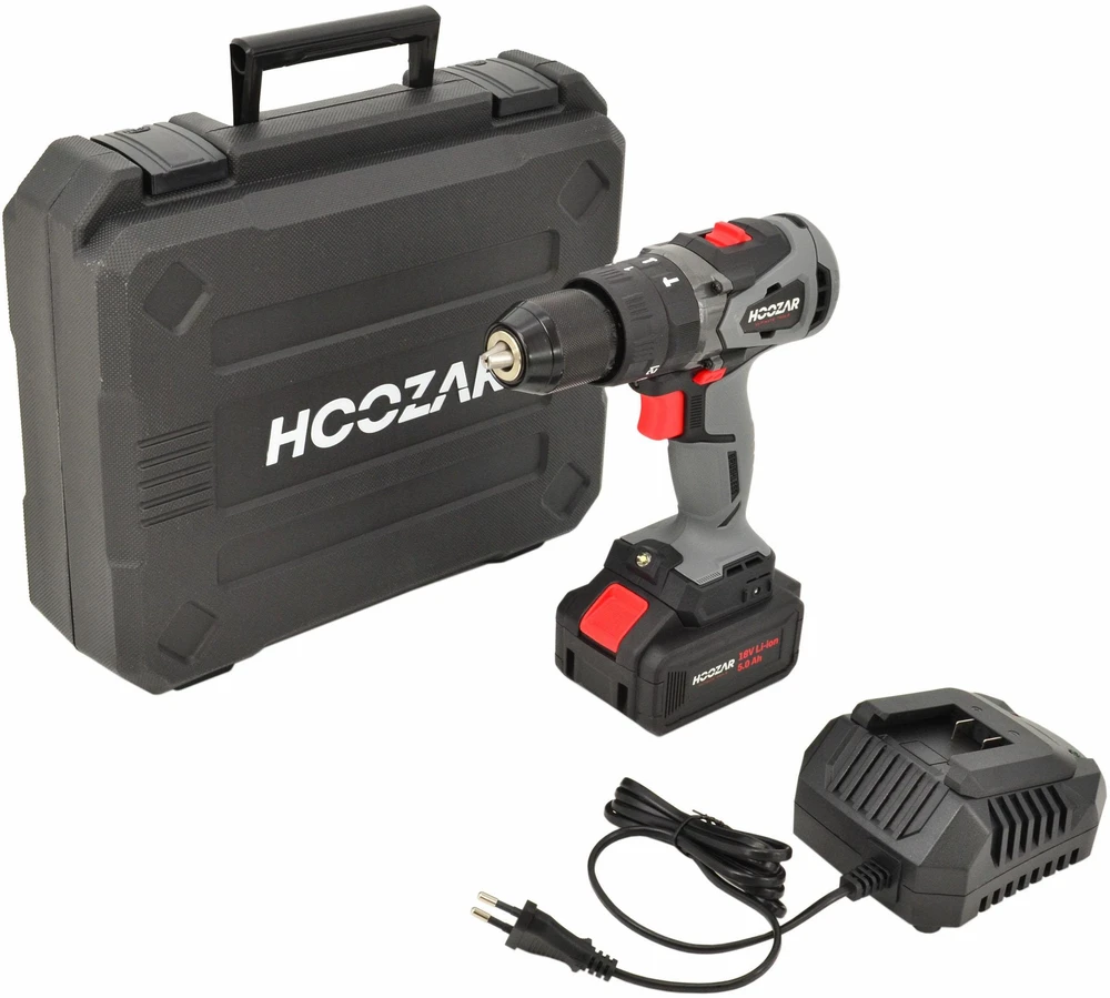 HOOZAR SMŪGINIS SUKTUVAS 18V 1×5.0Ah 80Nm CDH80BL-T1