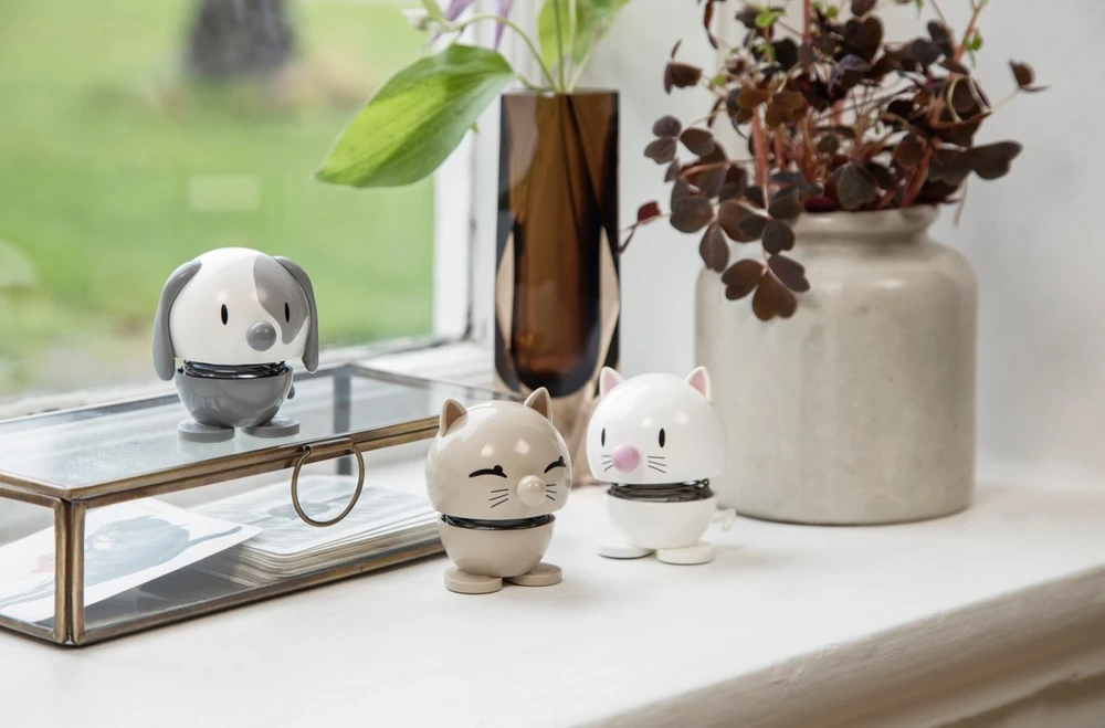 Hoptimist Figūrėlė Dog S pilka (26125)