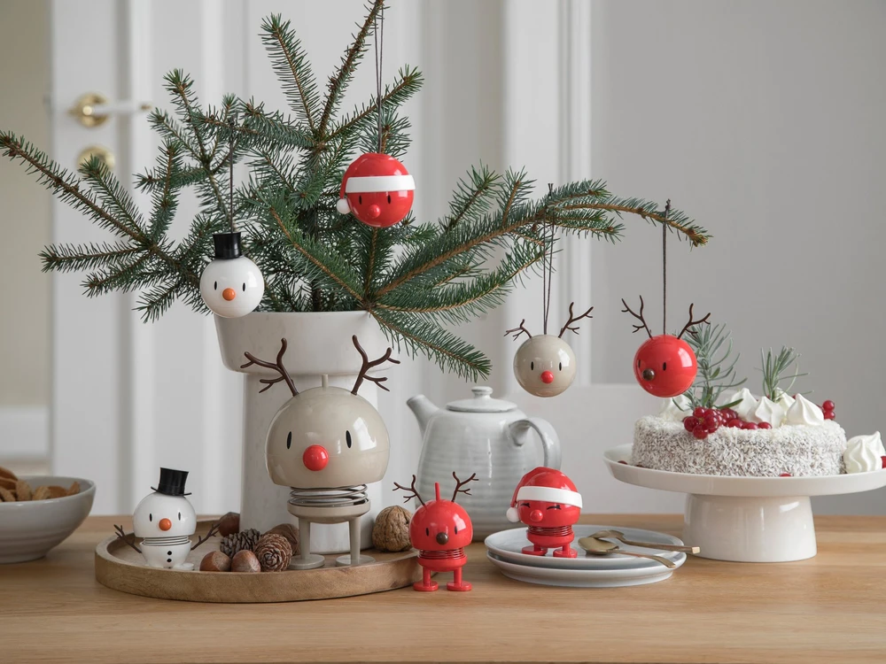 Hoptimist Figūrėlė Reindeer Bumble S raudona (26277)