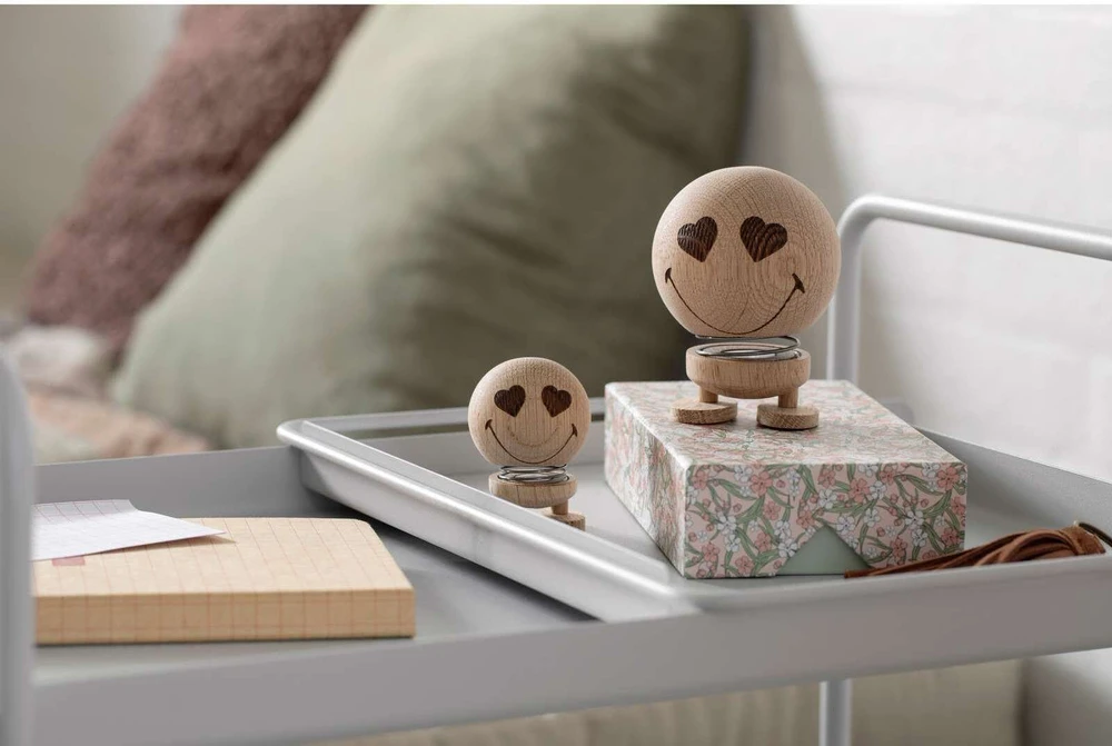 Hoptimist figūrėlė „Smiley Love S“ Raw Oak 29603