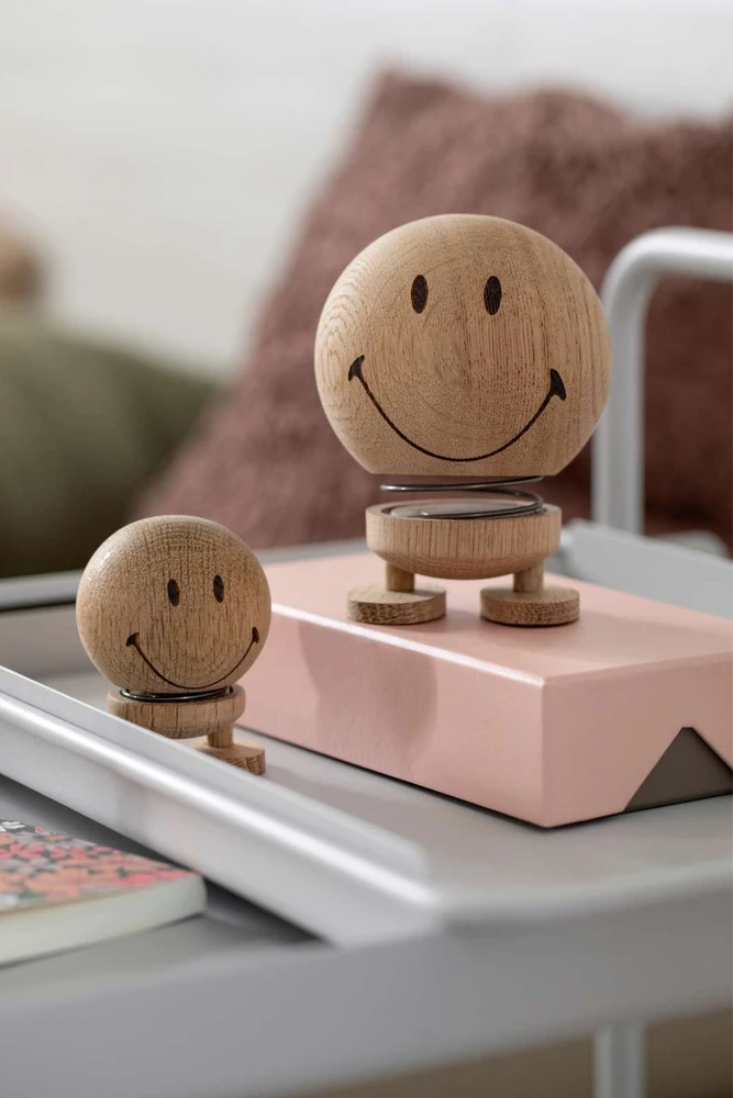 Hoptimist figūrėlė „Smiley S“ Raw Oak 29598