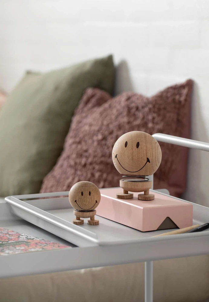 Hoptimist figūrėlė „Smiley S“ Raw Oak 29598