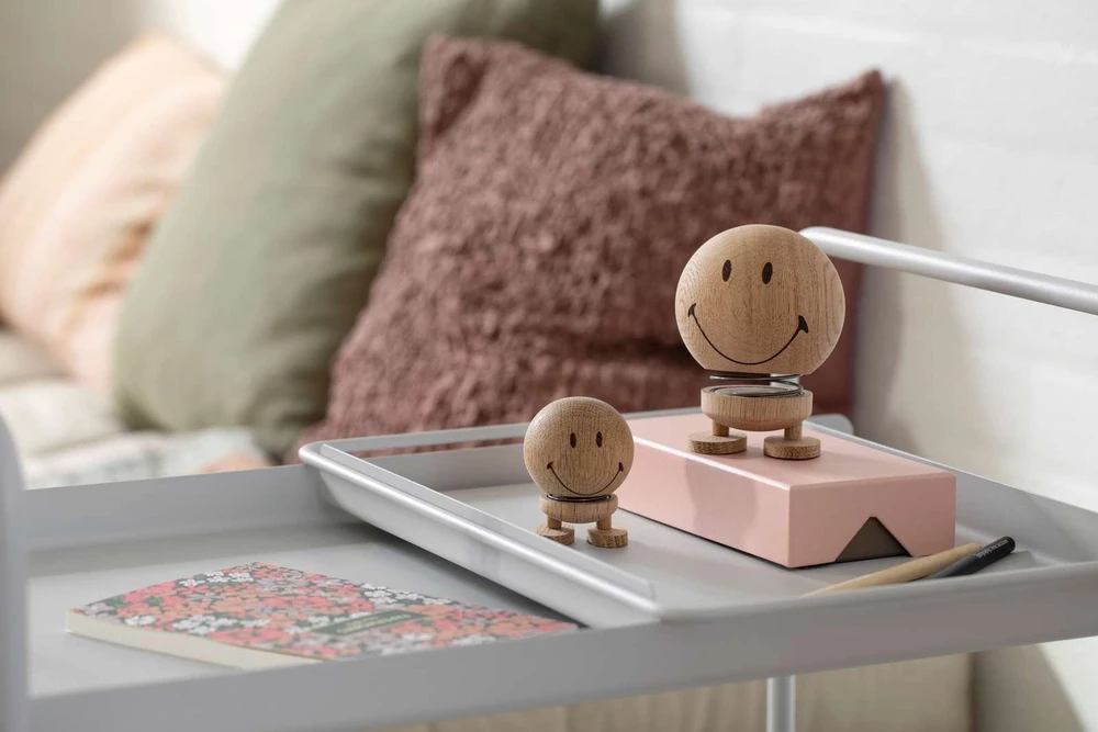 Hoptimist figūrėlė „Smiley S“ Raw Oak 29598