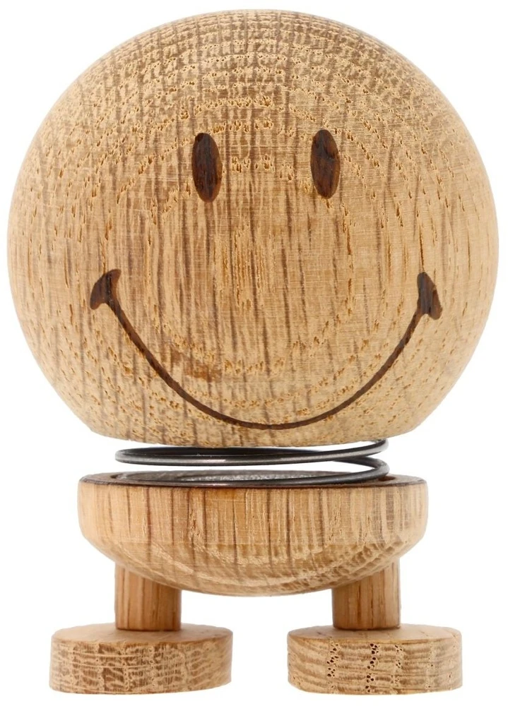Hoptimist figūrėlė „Smiley S“ Raw Oak 29598
