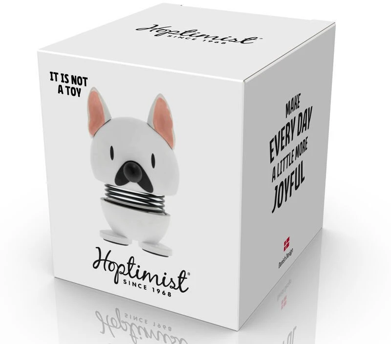 Hoptimist figūrėlė French Bulldog XS balta 38294