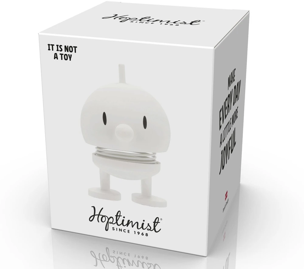 Hoptimist figūrėlė Soft Bumble S balta (32356)