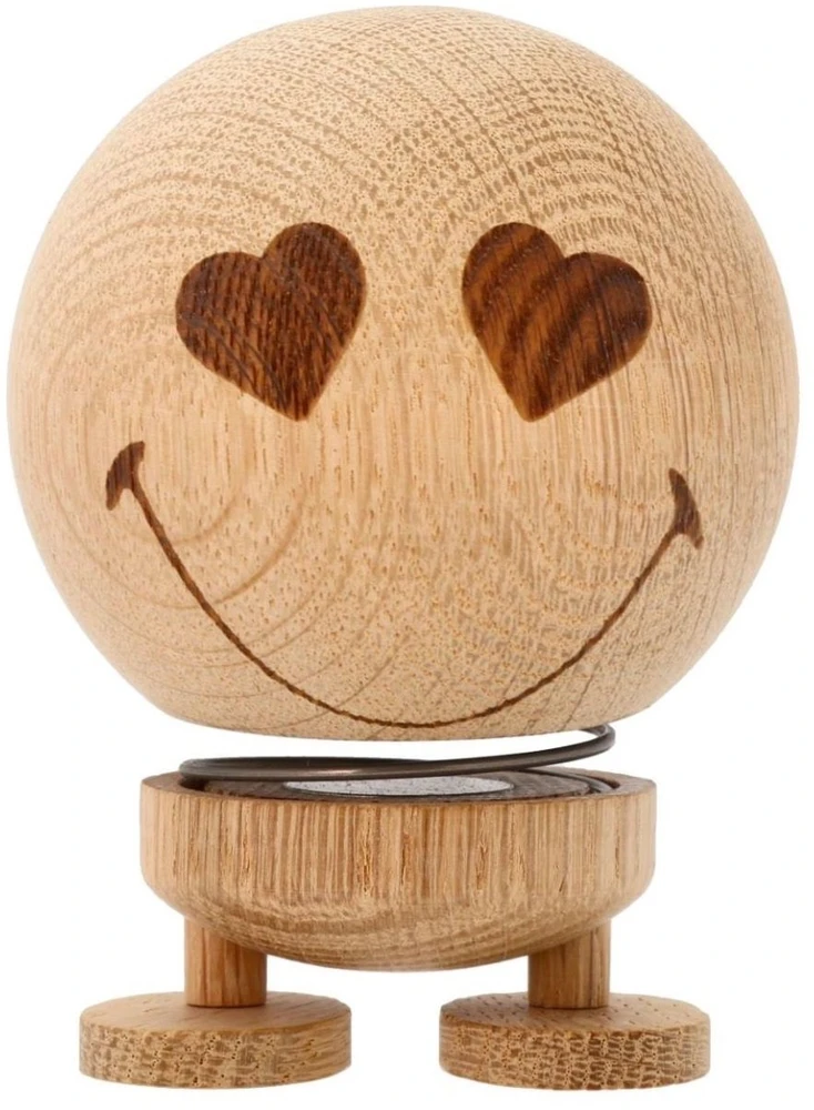 Hoptimist „Smiley Love M“ neapdoroto ąžuolo figūrėlė 29604