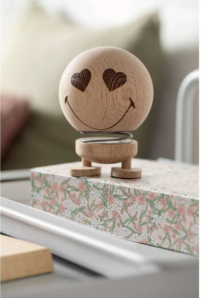Hoptimist „Smiley Love M“ neapdoroto ąžuolo figūrėlė 29604