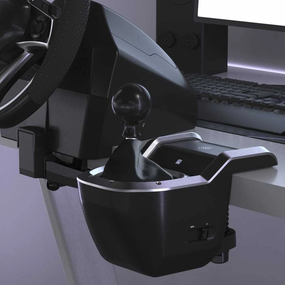 HORI 7 greičių lenktyninis perjungiklis, skirtas asmeniniam kompiuteriui (Windows 11/10)