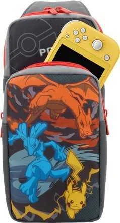 Hori HORI SWITCH Kuprinė na ramię Pikachu, Lucario, Charizard