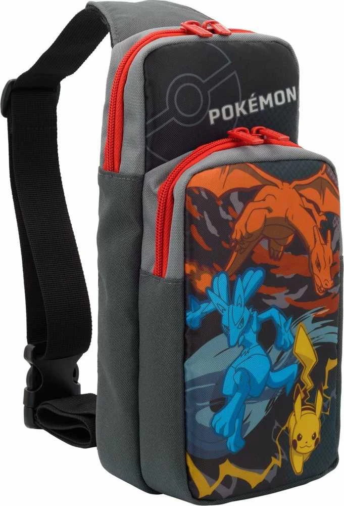 Hori HORI SWITCH Kuprinė na ramię Pikachu, Lucario, Charizard
