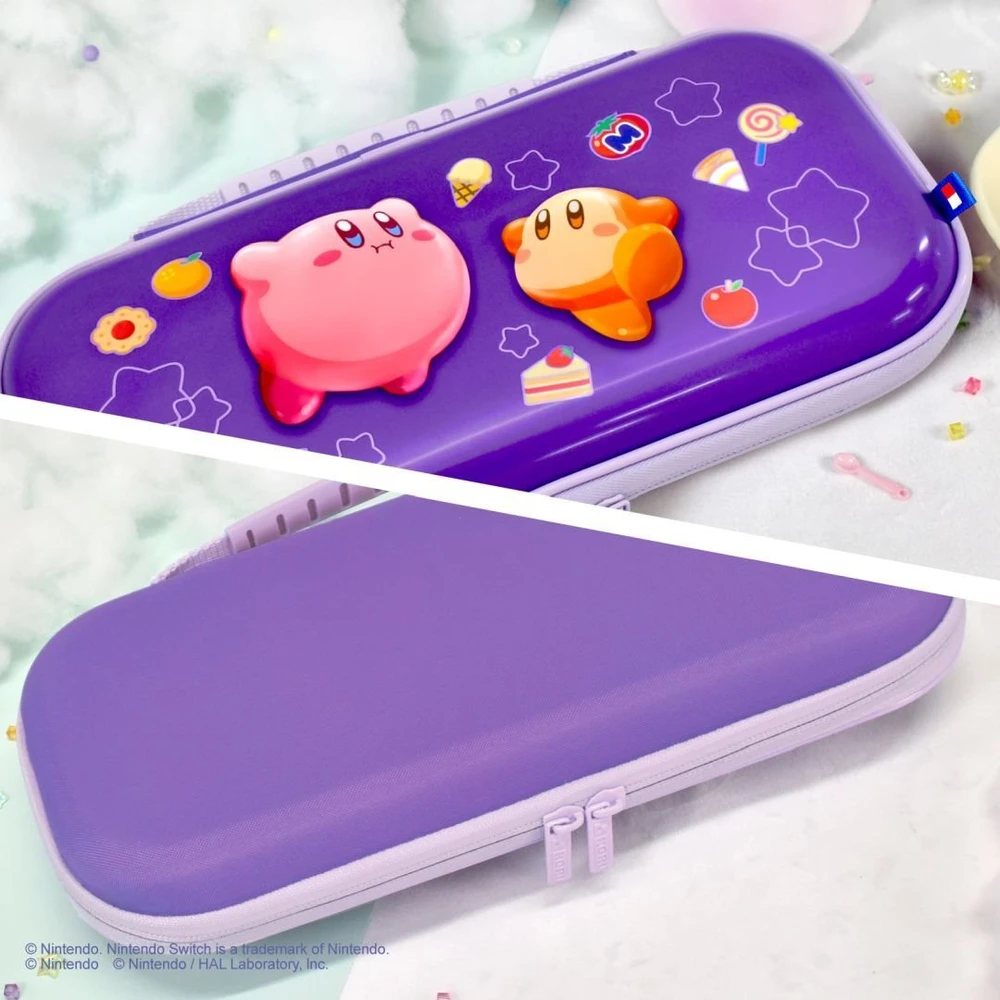 HORI - Vault dėklas Nintendo Switch 2 konsolei (Kirby ir Waddle Dee) - Violetinė
