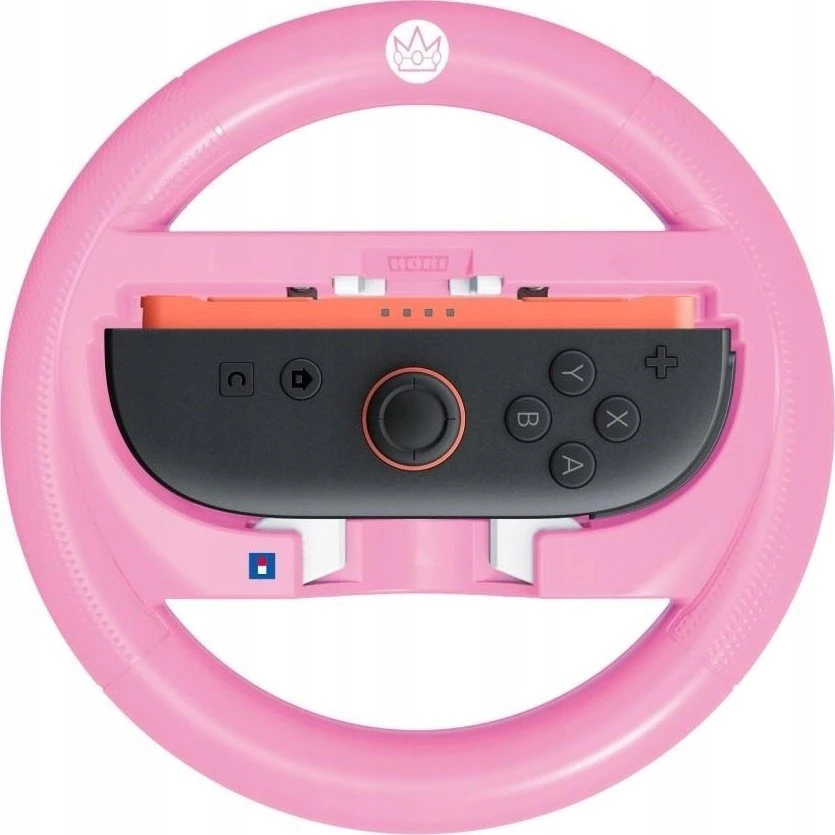 HORI vairo tvirtinimo rinkinys, skirtas „Switch 2“ – persikų spalvos – didelis