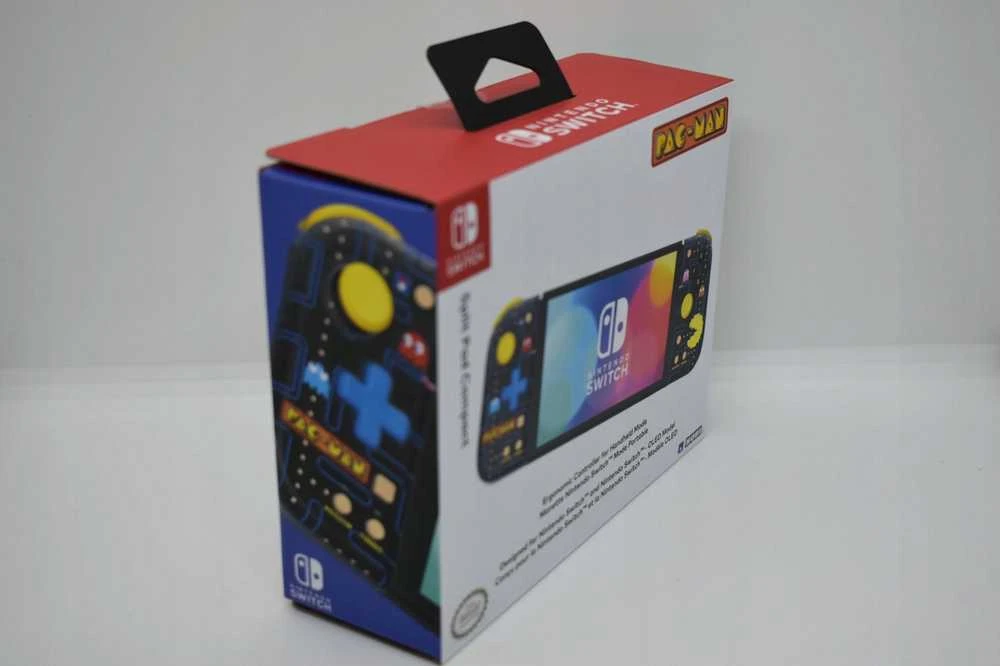 Kompaktiškas „HORI Nintendo Switch Split Pad“ (PAC-MAN)