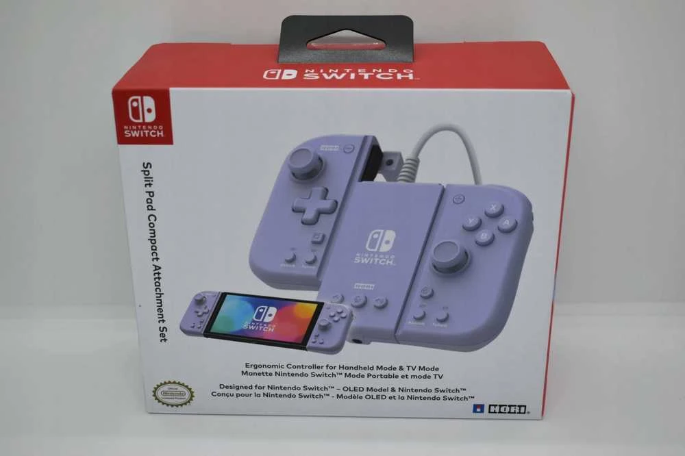 HORI Nintendo Switch Split Pad Compact priedų komplektas (Lavender)