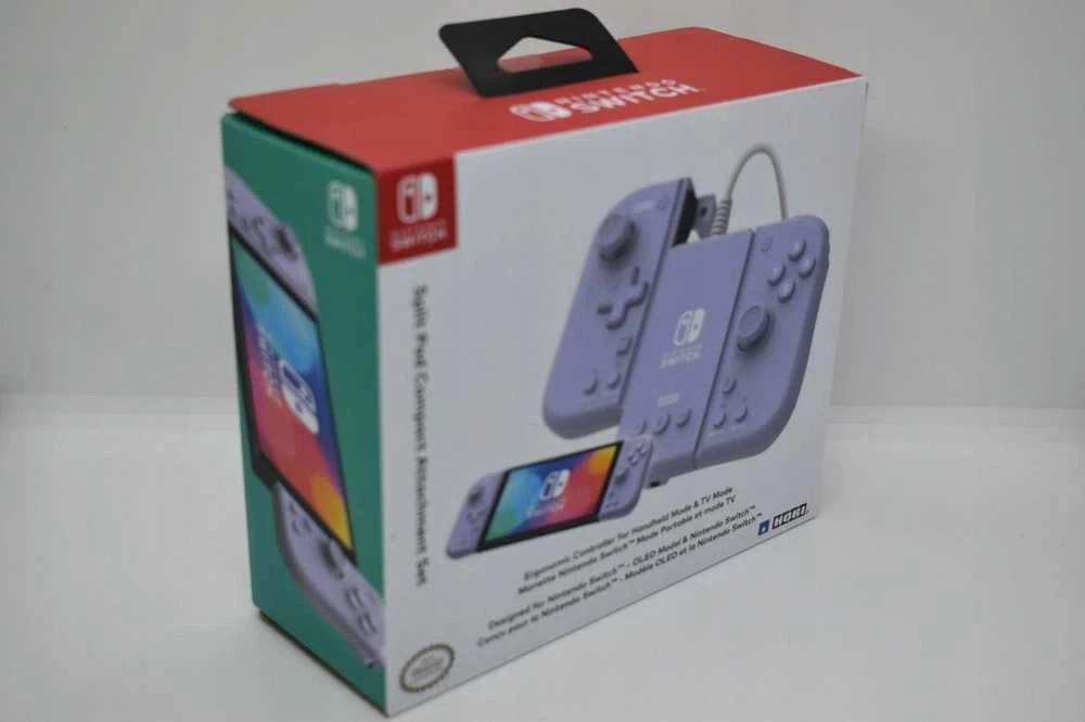 HORI Nintendo Switch Split Pad Compact priedų komplektas (Lavender)