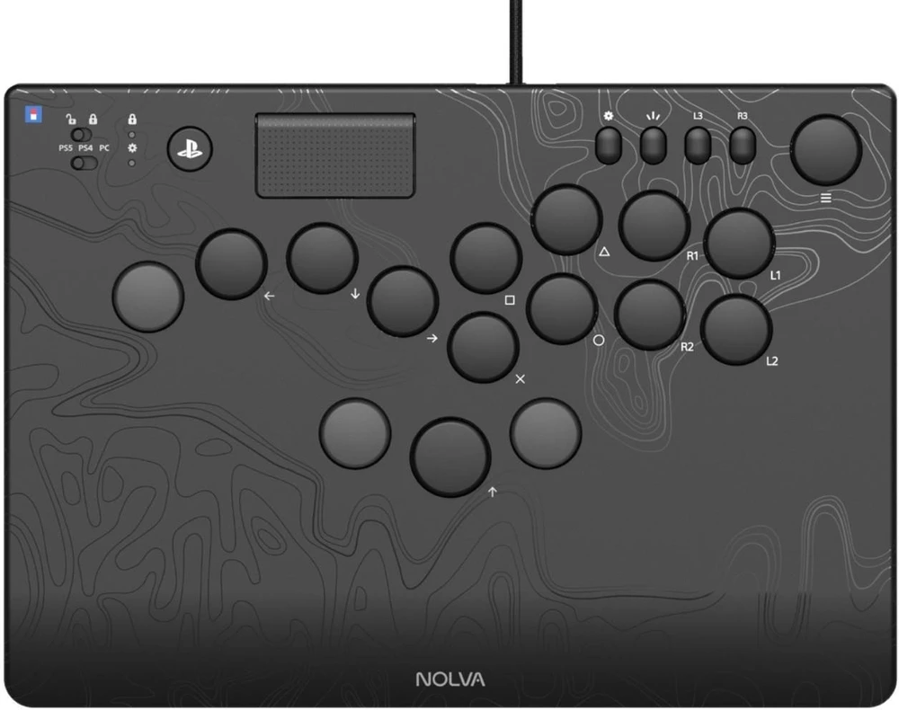 HORI - NOLVA mechaninis visų mygtukų arkadinis valdiklis - PlayStation 5