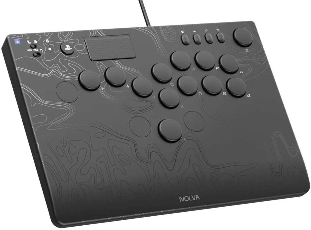 HORI - NOLVA mechaninis visų mygtukų arkadinis valdiklis - PlayStation 5